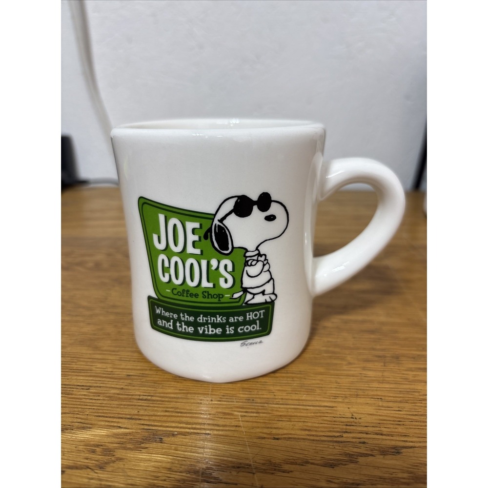 Peanuts Snoopy Joe Cool's Coffee Shop Coffee Mug Cup